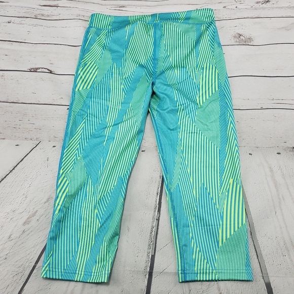 Under Armour Pants Size Large Youth Girls Leggings - Picture 2 of 6